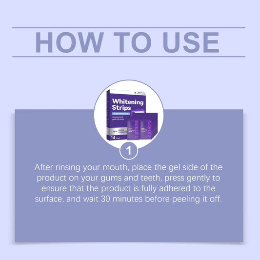 Cleaning And Sensitive Care Bright Smile Strips